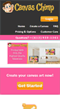 Mobile Screenshot of canvaschimp.com